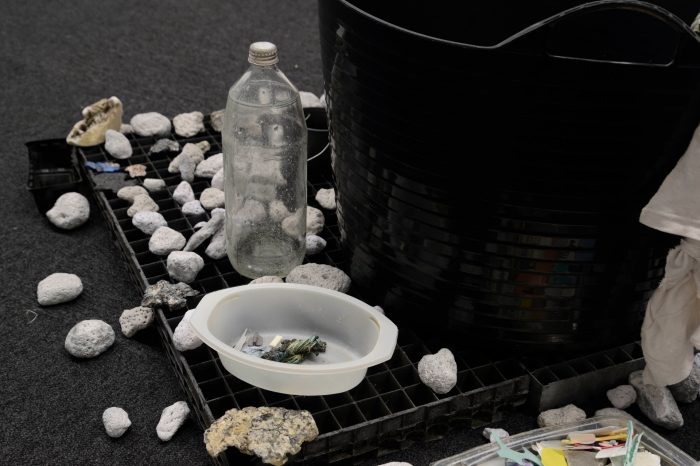 Emma Pinsent's beach artwork