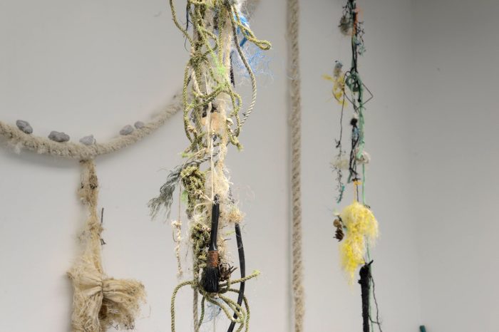 Emma Pinsent's beach artwork