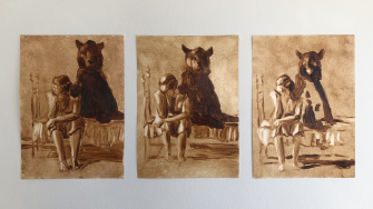 Anna Nolan artwork close up