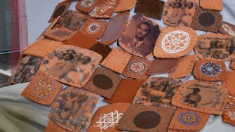 Keroshin Govender close up of quilt