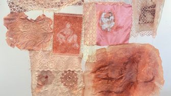 Whole view of Sophia Olivieri's artwork