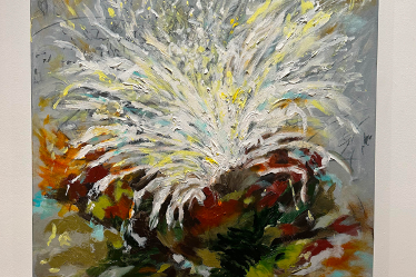 Canvas featuring Bianca Currey's artwork