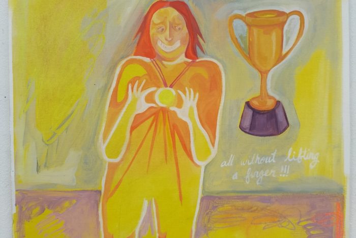 Lucy Parkinson's I don’t think I actually like painting image 1