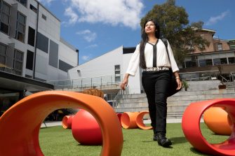 Student at UNSW Art & Design in Paddington