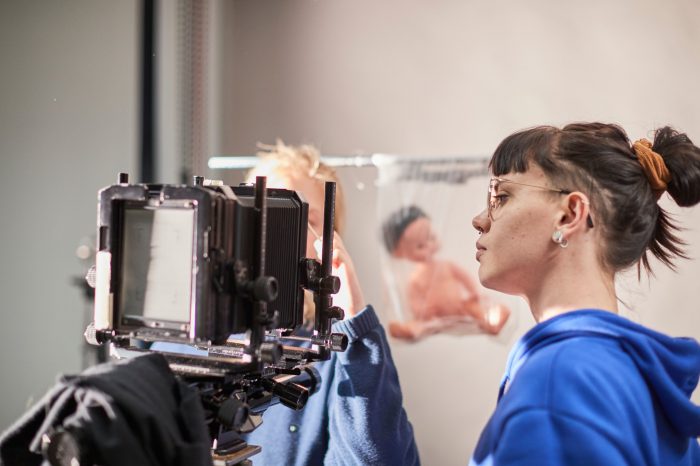 Students in Photography class