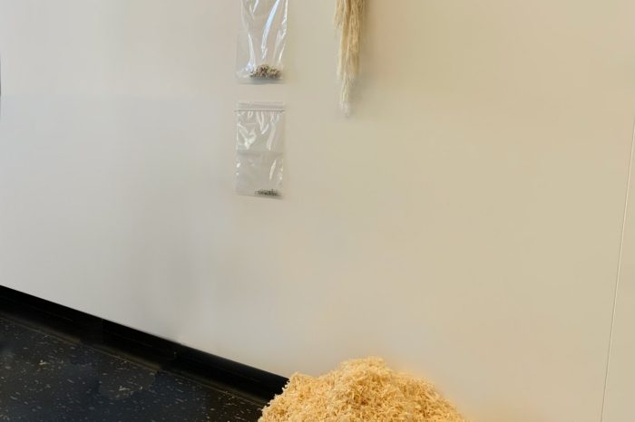 deconstructed painting for jenny brit award