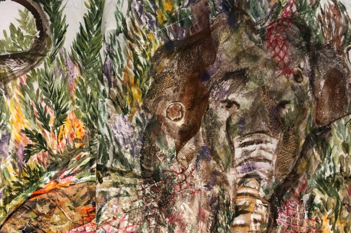 Heshanti art piece for jenny brit award