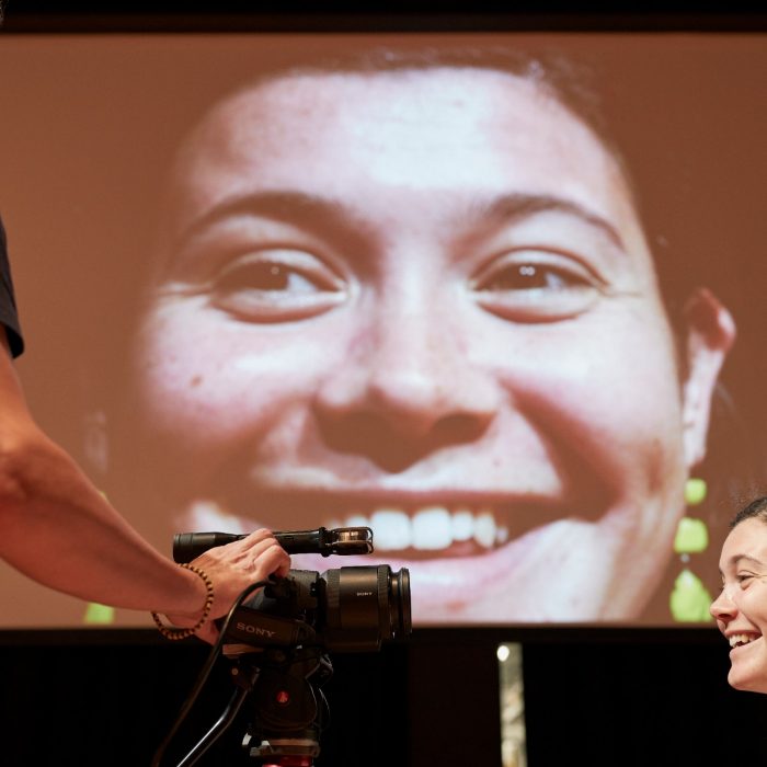 Students in class at the Esme Timbery Creative Practice Lab