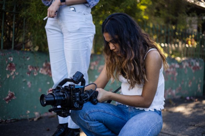 Arts Media film students BTS Photos-164