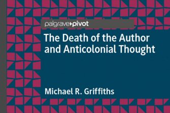 Book cover: The Death of the Author and Anticolonial Thought