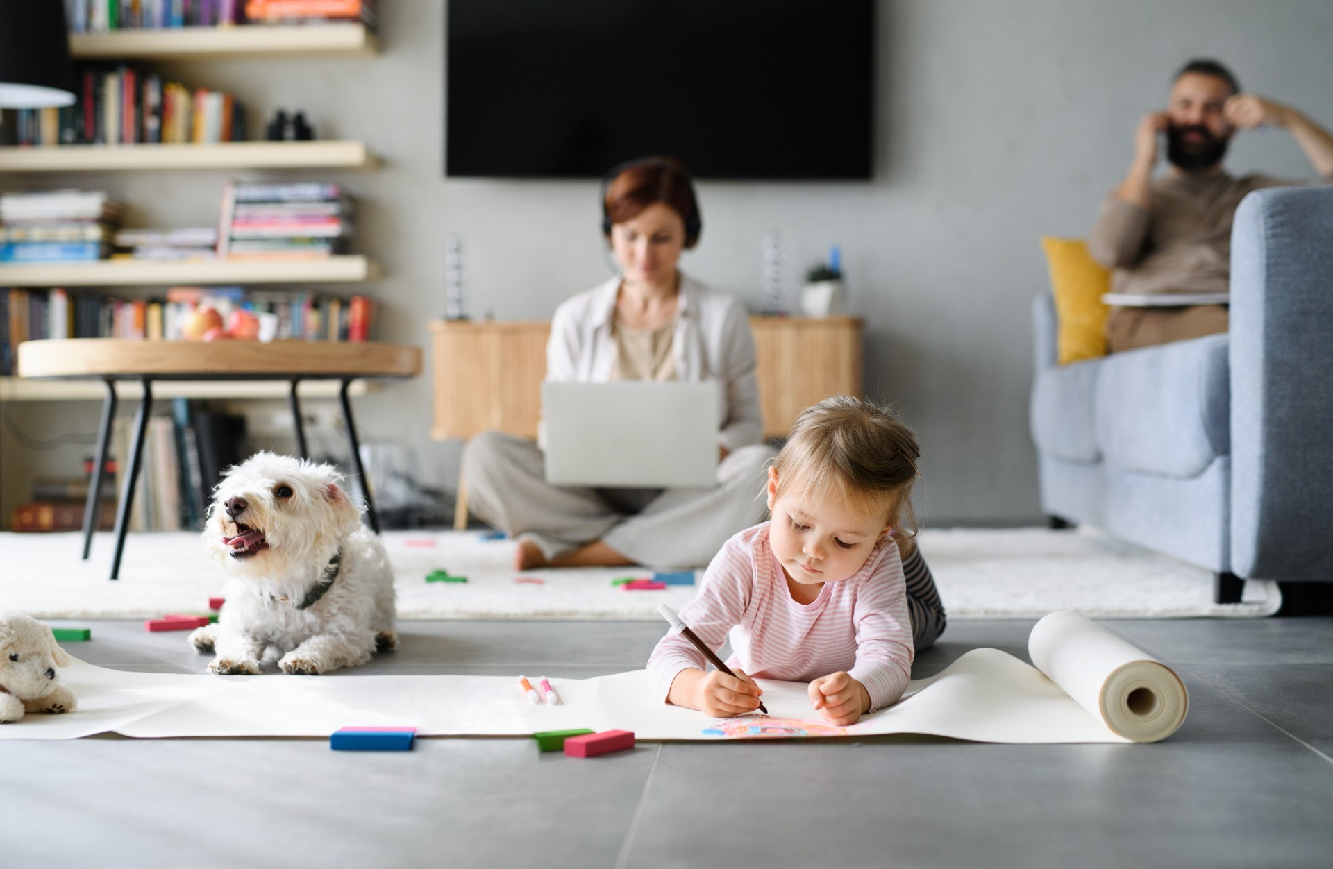 Small kitchen a modern interior design concept