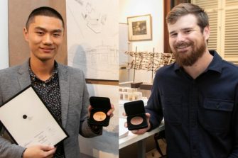 Joshua Sleight  and Mr Tang 