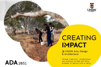Front cover of Creating Impact @ADA booklet