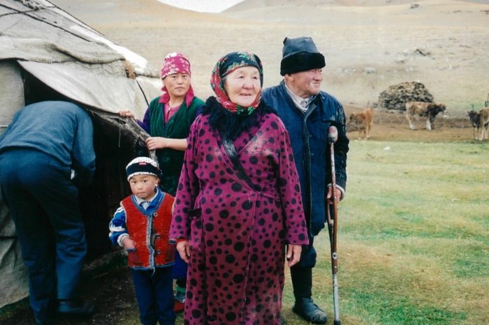 Kyrgyz family