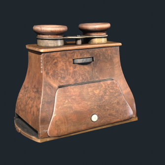 A pair of vintage vision binoculars