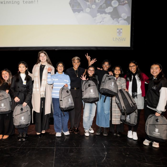 2025 Girls in Business Camp, Case Comp Winners, UNSW Business School EDI Team