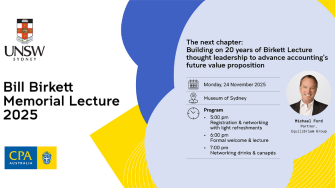 Bill Birkett Lecture Series 2025 hero