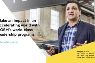 AGSM Graduate Behyad Jafari