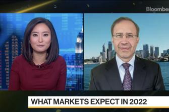 Professor Fariborz Moshirian talks to Bloomberg News about what to expect in 2022