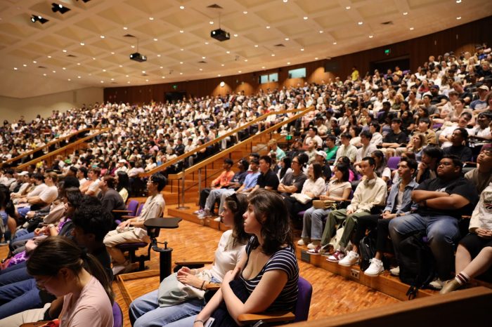 O-Week Business School student welcome