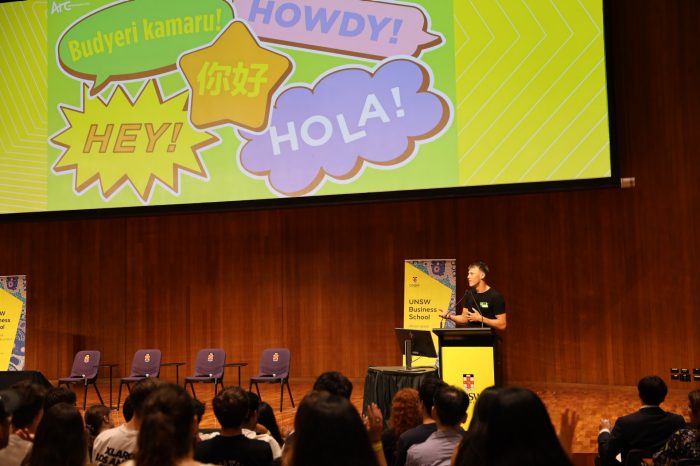 O-Week Business School undergraduate welcome