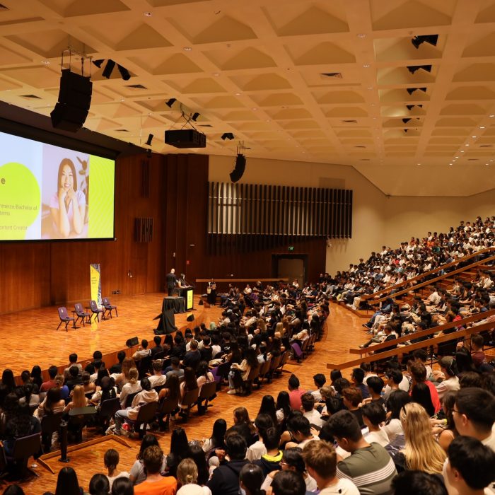 O-Week Business School undergraduate welcome