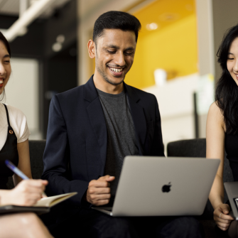 Business School Quad Students Postgraduate