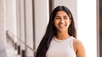 UNSW student on campus