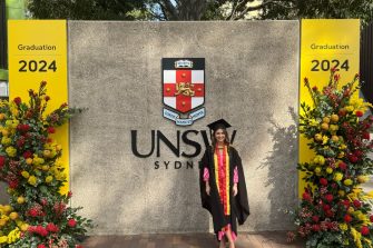 Brodie Booth, Gomeroi woman, UNSW Business School Alumna