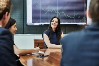 Vanessa Bullock in meeting