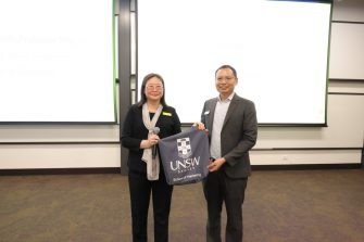 students sitting in lecture hall at the 2025 Ai in marketing workshop