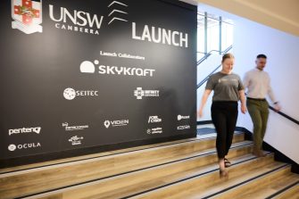 UNSW Canberra City campus Launch collaborators sign