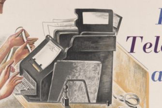 Post office telegraphists at war work