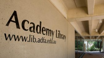 The Academy Library building