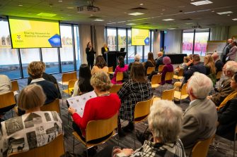 Professor Emma Sparks, Dean & Rector UNSW Canberra.2023 SBUS Research Showcase.