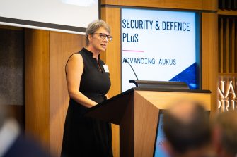 Professor Michelle Simmons. AUKUS partnership