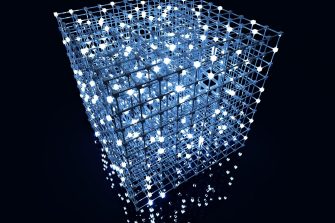 Graphic of a wire structure