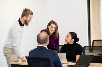 UNSW Canberra City Campus Stock Imagery Professional Eduaction, profed, cyber, industry, postgrad, post graduate,