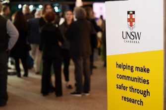 research event at unsw canberra