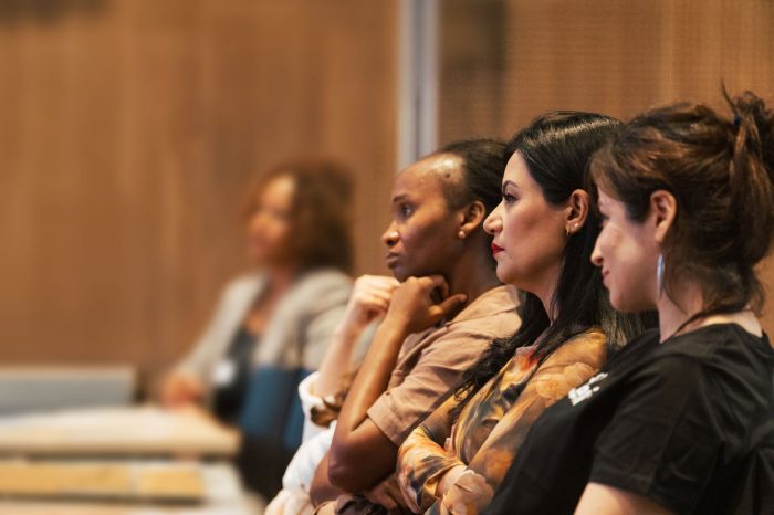 Group of people at JEINA networking event