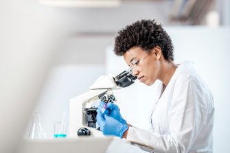 Young Scientist Working in The Laboratory