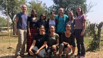 Gof students posing for photo