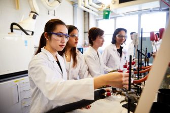 Photographs of chemical engineers