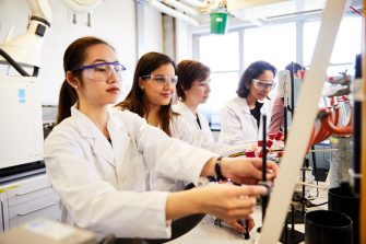 Photographs of chemical engineers