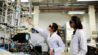 Photographs of chemical engineers