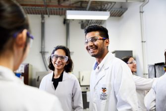 Photographs of chemical engineers