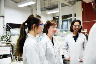 Photographs of chemical engineers