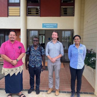 UNSW researchers at USP Tonga