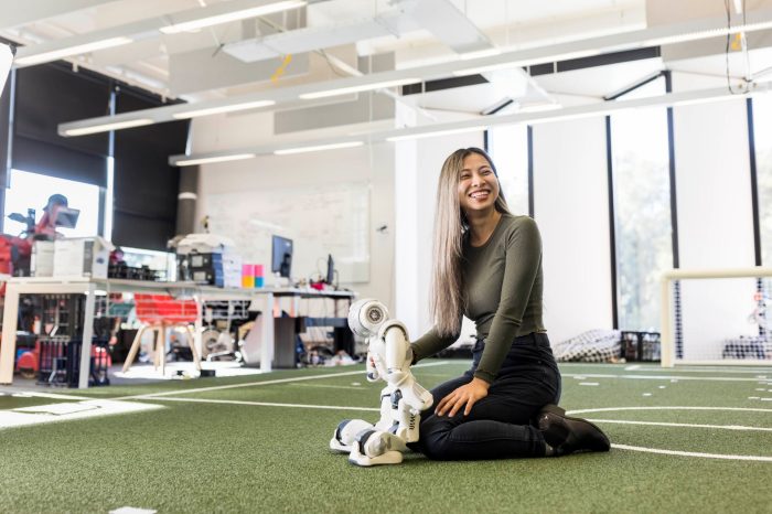 Computer Science Student working on Robot dog