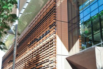 Exterior of the Tyree building